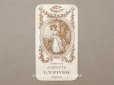 画像1: 1912年 アンティーク パフュームカード LA RIETTE - L.T.PIVER - (1)