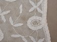 画像6: ＊蚤の市＊アンティーク 小さなクッションカバー プリンセスレース 41.5×26cm (6)