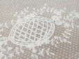 画像5: アンティーク レースのベッドカバー メダイヨン＆リボンのガーランド   (5)