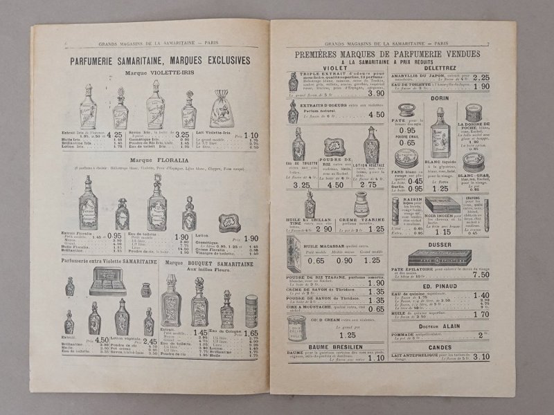 画像6: アンティーク サマリテーヌ百貨店のカタログ パフュームリー CATALOGUE SPECIAL DE PARFUMERIE - GRANDE MAGASINS DE LA SAMARITAINE -