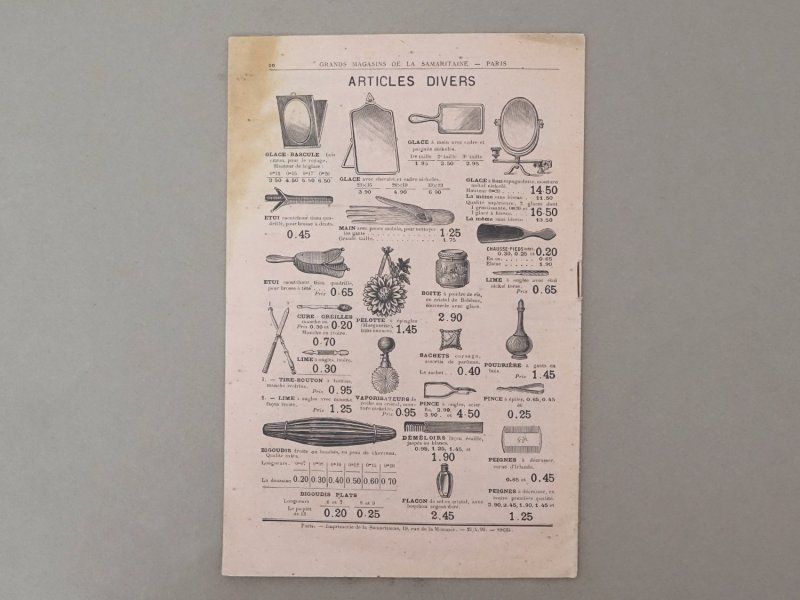 画像3: アンティーク サマリテーヌ百貨店のカタログ パフュームリー CATALOGUE SPECIAL DE PARFUMERIE - GRANDE MAGASINS DE LA SAMARITAINE -