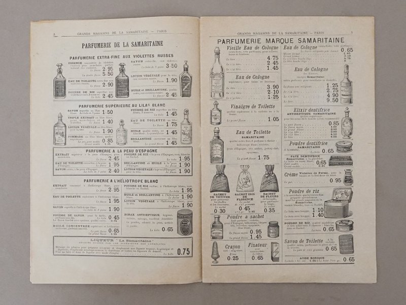 画像5: アンティーク サマリテーヌ百貨店のカタログ パフュームリー CATALOGUE SPECIAL DE PARFUMERIE - GRANDE MAGASINS DE LA SAMARITAINE -