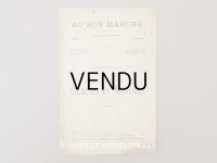 アンティーク ボンマルシェ 鏡のカタログ CATALOGUE DES GLACES ET MIROIRS - AU BON MARCHE -