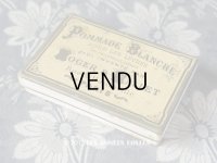 アンティーク リップスティックの紙箱 POMMADE BLANCHE POUR LES LEVRES - ROGER&GALLET PARIS -