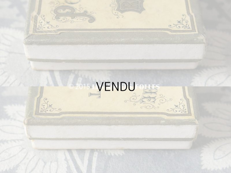 画像6: アンティーク リップスティックの紙箱 POMMADE BLANCHE POUR LES LEVRES - ROGER&GALLET PARIS -