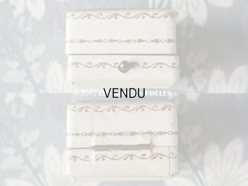 画像5: アンティーク ジュエリーボックス オフホワイト