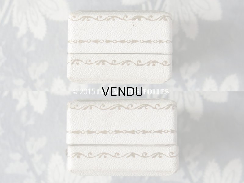 画像6: アンティーク ジュエリーボックス オフホワイト