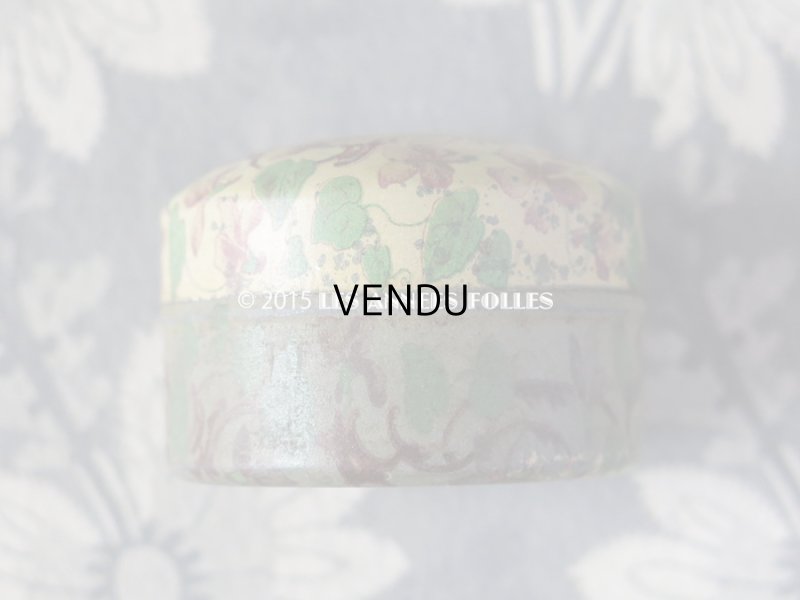 画像5: 1900年代 アンティーク ワセリン缶 菫 VASELINE SANTA-VIOLETTA - G.LEMOINE PARIS -