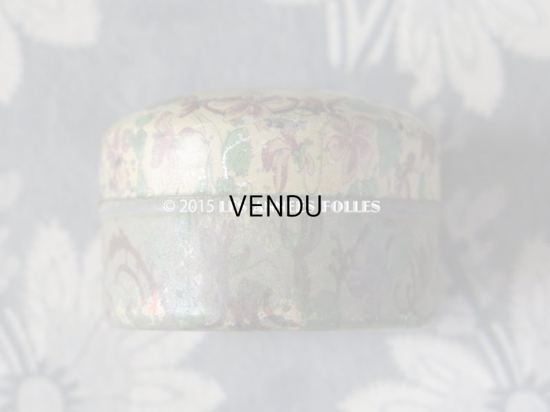 画像6: 1900年代 アンティーク ワセリン缶 菫 VASELINE SANTA-VIOLETTA - G.LEMOINE PARIS -
