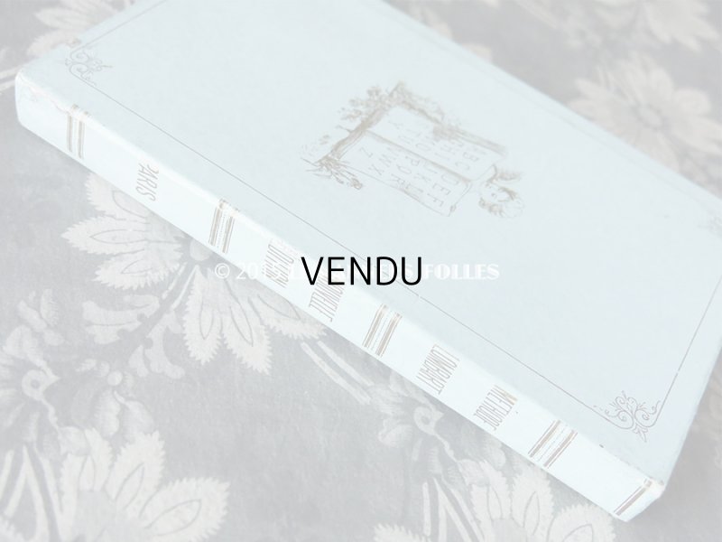 画像5: 19世紀末 アンティーク 本型 チョコレートの紙箱 METHODE LOMBART INFAILLIBLE POUR APPRENDRE A LIRE - CHOCOLATS LOMBART - 