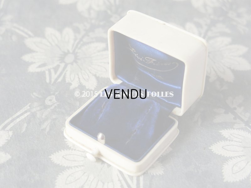 画像3: アンティーク ジュエリーボックス ベークライト製 モノグラム