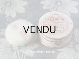 未使用 1920年代 アンティーク 携帯用 パウダーボックス パフ付 LA DORINE DE POCHE POUDRE DE RIZ COMPACTE - DORIN PARIS -