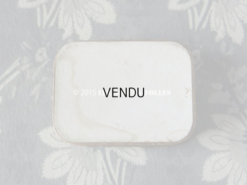 画像6: アンティーク ジュエリーボックス 金彩入り 花模様