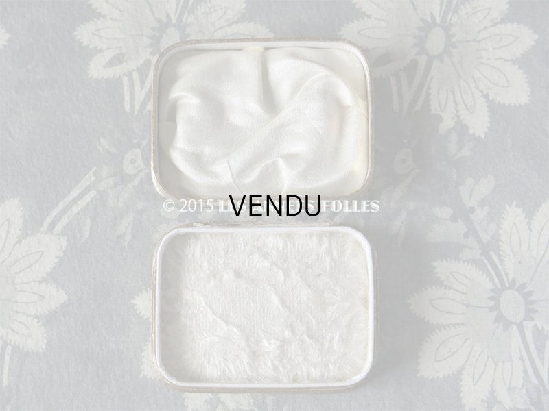 画像3: アンティーク ジュエリーボックス 金彩入り 花模様