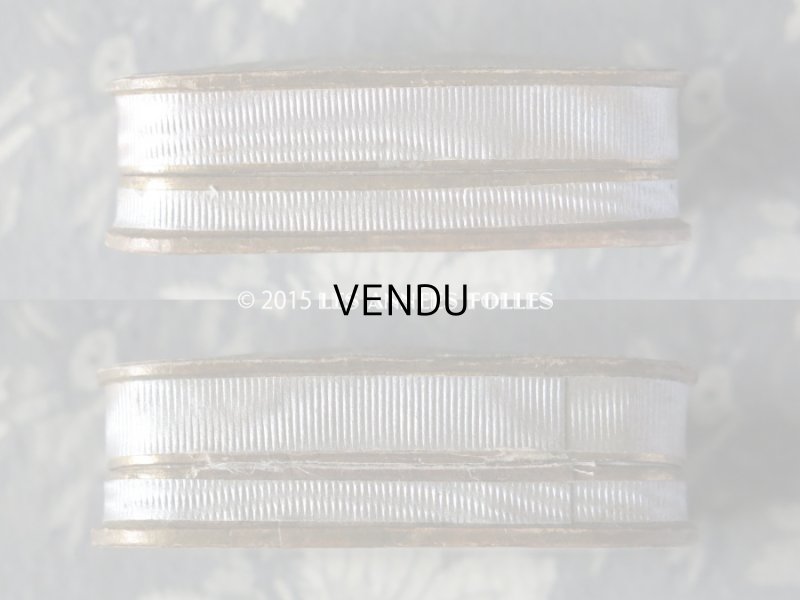 画像5: アンティーク ジュエリーボックス 金彩入り 花模様