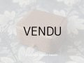 未使用 アンティーク ジュエリーボックス スモーキーピンク&ブラウン