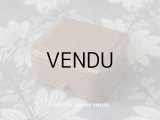 未使用 アンティーク ジュエリーボックス スモーキーピンク&ブラウン