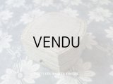 アンティーク 大きなジュエリーボックス ライトグレー