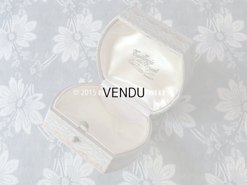 画像5: アンティーク 大きなジュエリーボックス ライトグレー