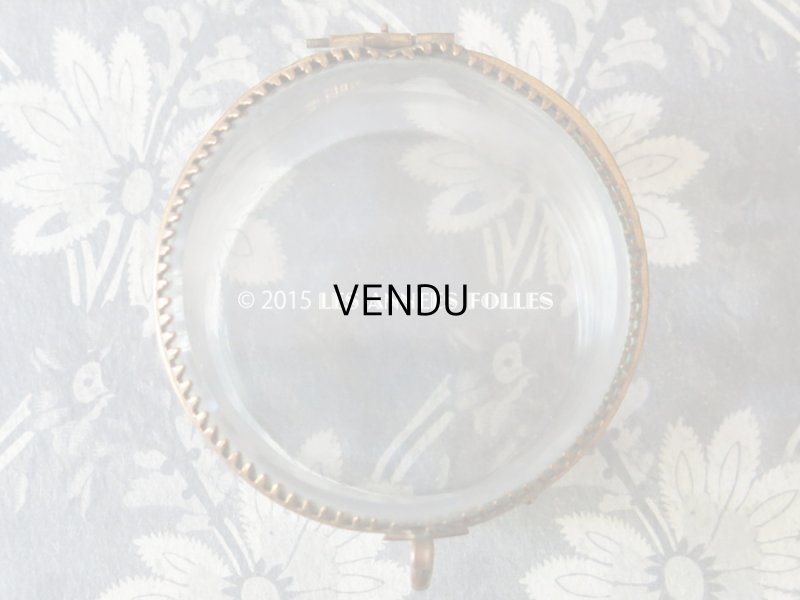 画像9: アンティーク ジュエリーボックス 花かごと薔薇のガーランド