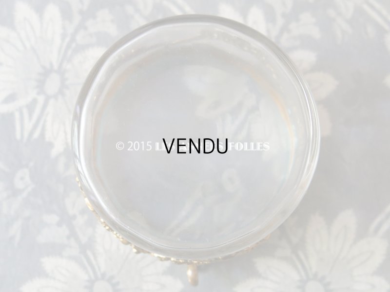 画像10: アンティーク ジュエリーボックス 花かごと薔薇のガーランド