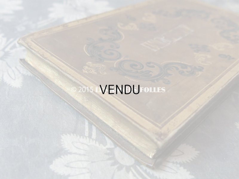 画像5: 19世紀 アンティーク 本型(アルバム型) チョコレートの紙箱 ALBUM