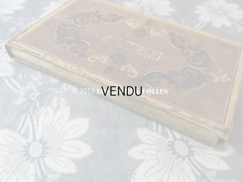 画像7: 19世紀 アンティーク 本型(アルバム型) チョコレートの紙箱 ALBUM