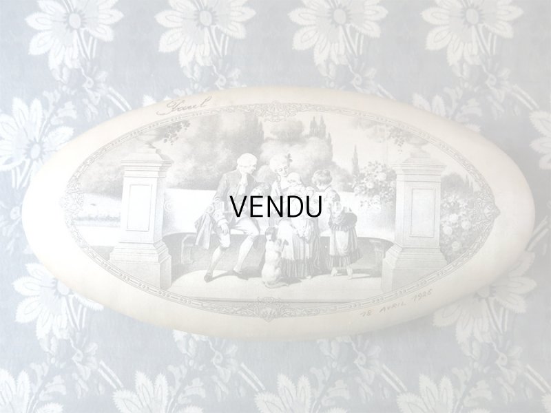 画像4: 1926年 アンティーク 箱入り シルク製 ドラジェのボックス 18 AVRIL 1926