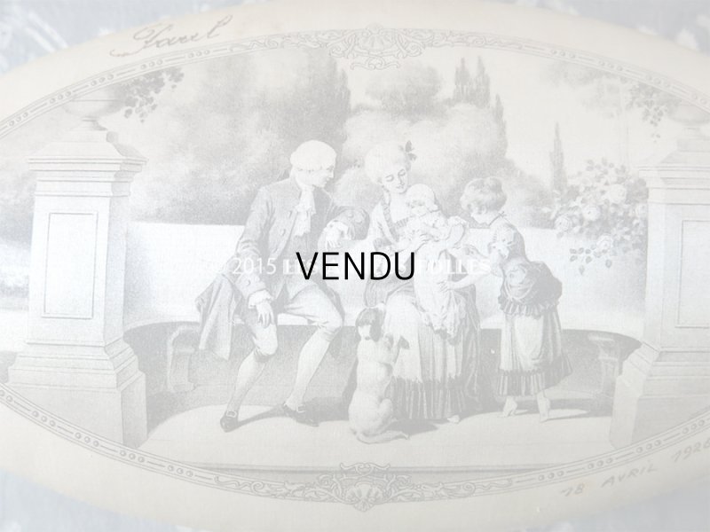 画像5: 1926年 アンティーク 箱入り シルク製 ドラジェのボックス 18 AVRIL 1926