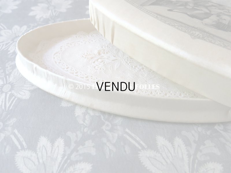 画像8: 1926年 アンティーク 箱入り シルク製 ドラジェのボックス 18 AVRIL 1926