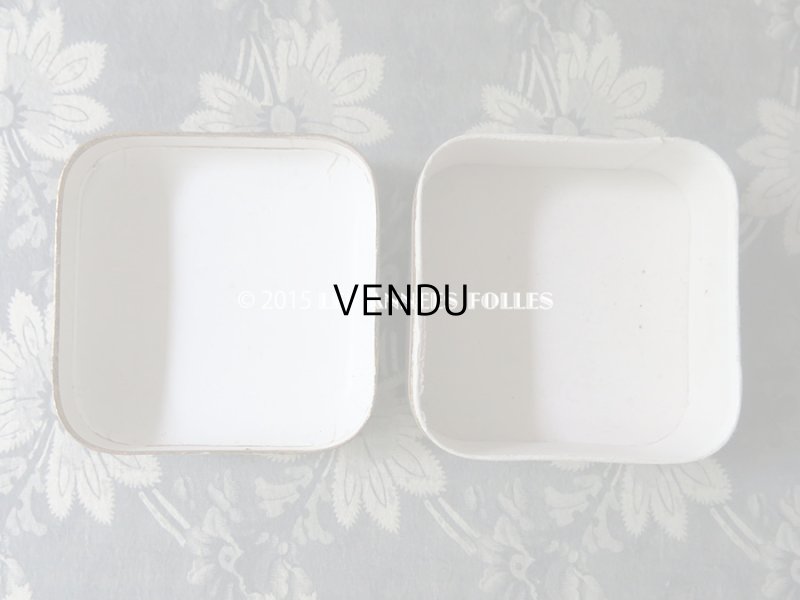 画像6: 1900年代 アンティーク パウダーボックス ピンクのリボンのメダイヨン POUDRE DE RIZ EXTRA PRINTEMPS - GRANDS MAGASINS DU PRINTEMPS PARIS -