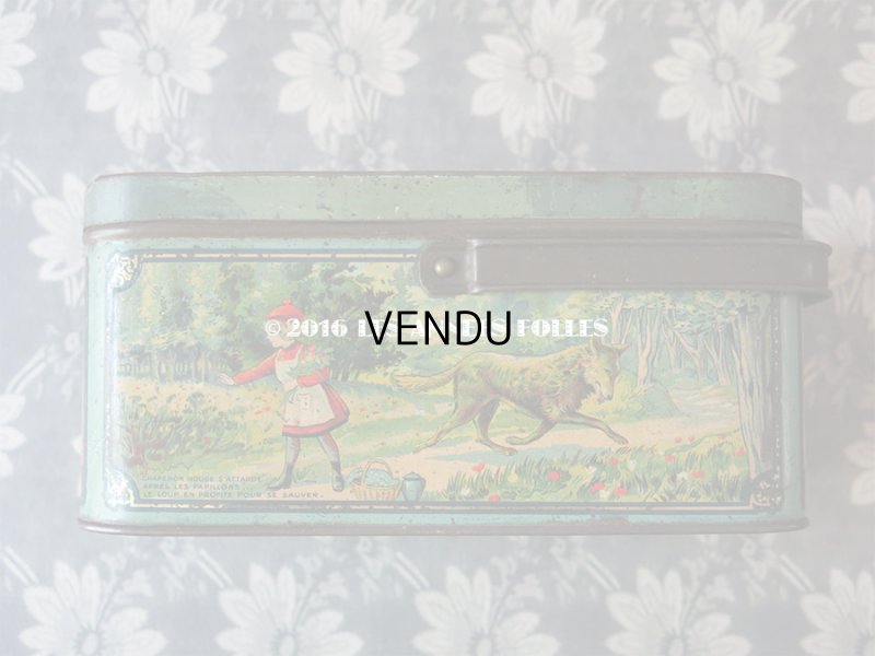 画像4: アンティーク 赤ずきんのパニエ缶 LE CHAPERON ROUGE