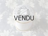 アンティーク クリームポット POMMADE REGENERATRICE PARFUMERIE DE LA REINE DES ABEILLES - VIOLET PARIS -