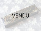 19世紀末 アンティーク 白百合のペンケース PLUMES & CRAYONS