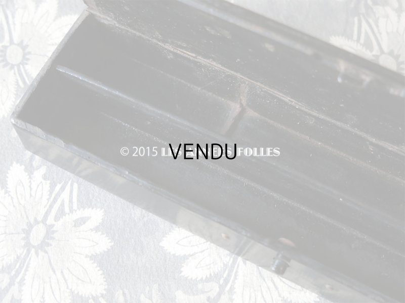 画像8: 19世紀末 アンティーク 白百合のペンケース PLUMES & CRAYONS