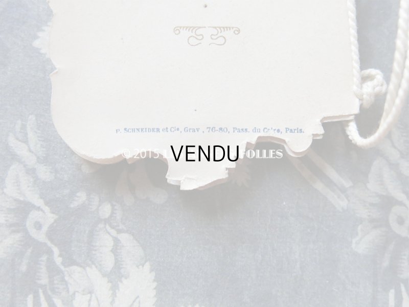 画像14: 1902年 アンティーク 舞踏会の手帳 ペンシル付 CARNET DE BAL カルネ・ド・バル