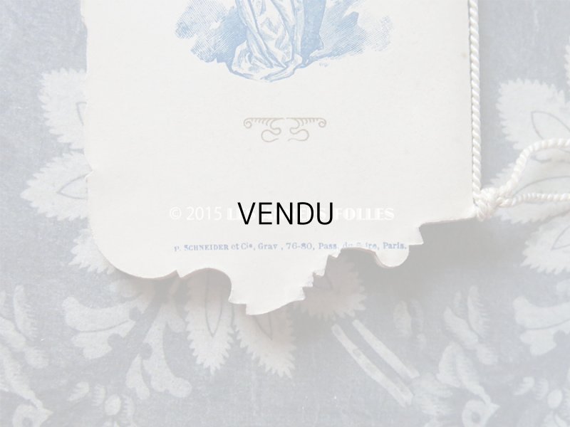 画像7: 1902年 アンティーク 舞踏会の手帳 ペンシル付 CARNET DE BAL カルネ・ド・バル