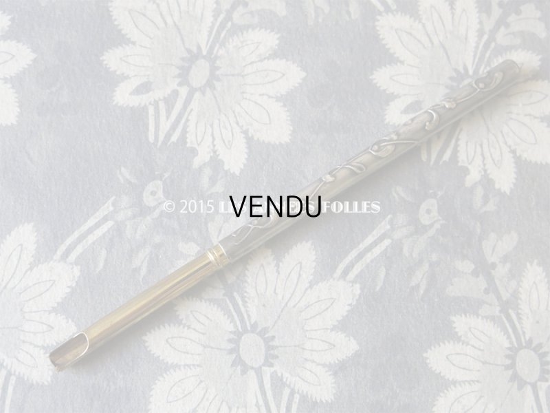 画像12: アンティーク 宿り木 ヤドリギ ペン軸 & シーリングスタンプ &レターオープナー & ペーパーナイフ & ペンシルケース