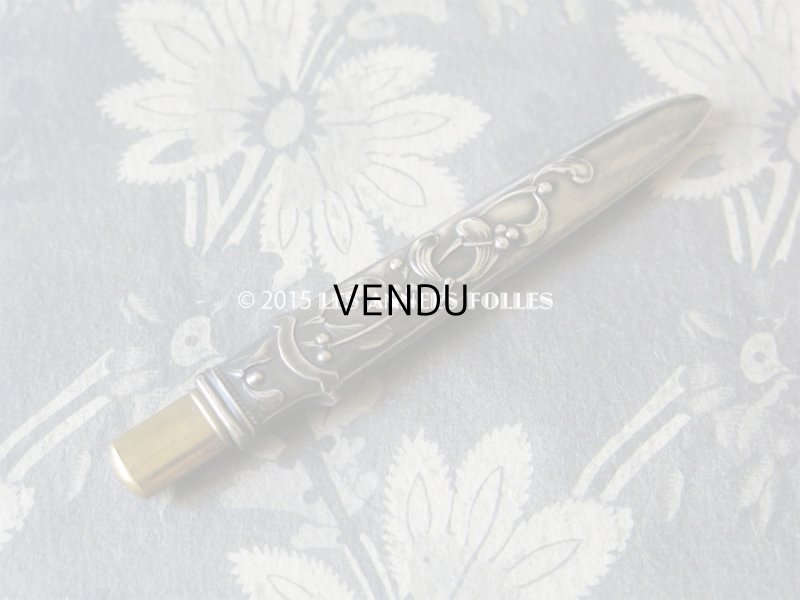 画像6: アンティーク 宿り木 ヤドリギ ペン軸 & シーリングスタンプ &レターオープナー & ペーパーナイフ & ペンシルケース