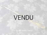 1900年代 アンティーク ペン軸 花模様
