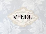 アンティーク ソープラベル SAVON AUX VIOLETTES RUSSES - F.MOREAU & FILS PARIS -