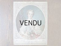 1911年代 アンティーク カレンダー MADAME LOUISE DE FRANCE - GRANDS MAGASINS DE LA  SAMARITAINE -