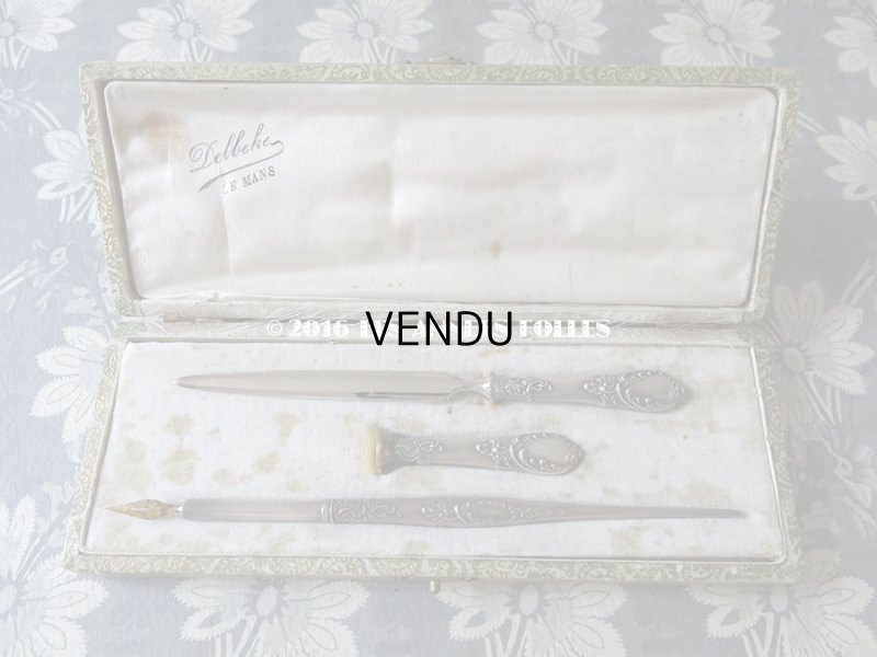 画像3: アンティーク レタリングセット ペン軸 & シーリングスタンプ ＆レターオープナー 