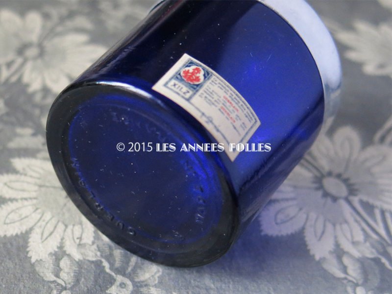 画像5: アンティーク GUERLAIN ガラスのクリームポット SECRET DE BONNE FEMME CREME POUR LE VISAGE-GUERLAIN-