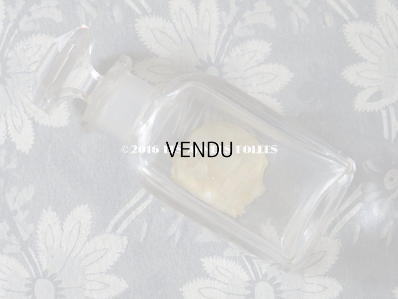 画像3: アンティーク クリスタル製  バカラ社 パフュームボトル  IDEAL - HOUBIGANT PARIS -