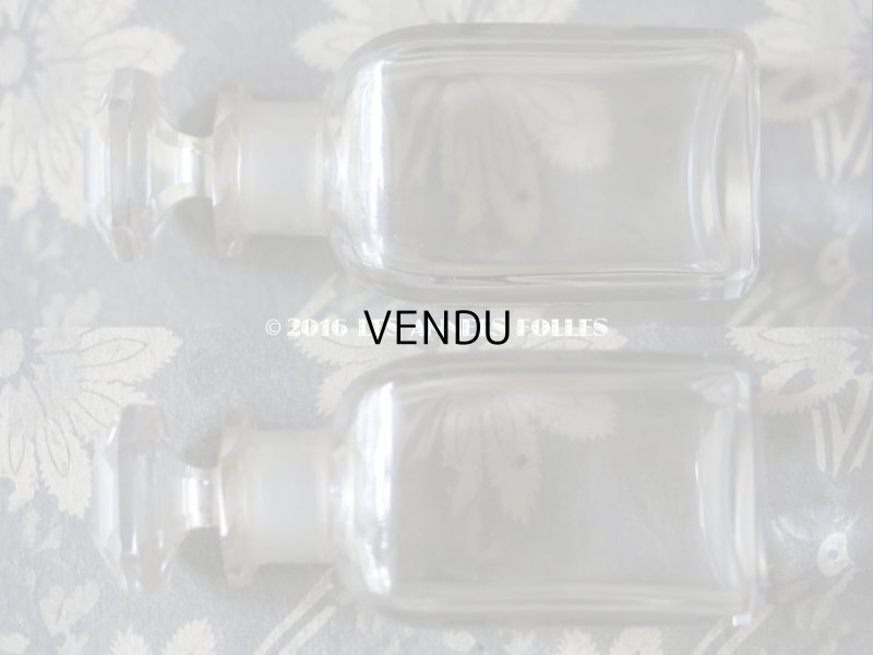 画像4: アンティーク クリスタル製  バカラ社 パフュームボトル  IDEAL - HOUBIGANT PARIS -