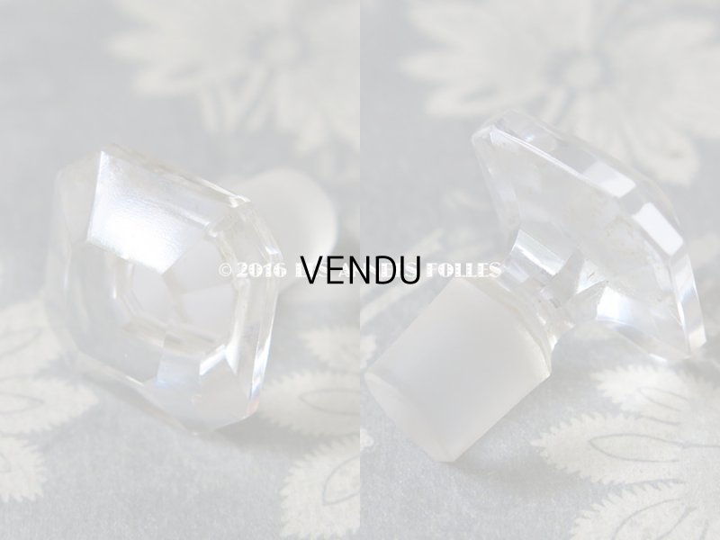 画像7: アンティーク クリスタル製  バカラ社 パフュームボトル  IDEAL - HOUBIGANT PARIS -