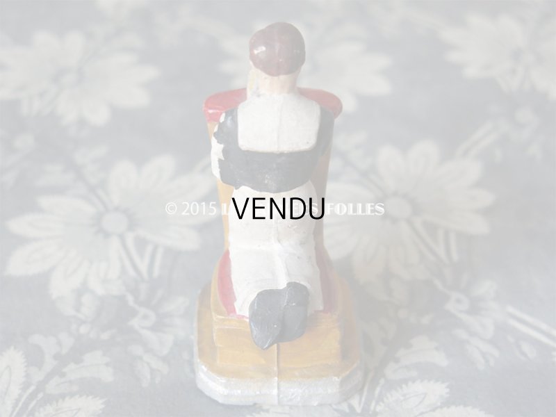 画像3: アンティーク コミュニオン 石膏人形 祈りを捧げる少年