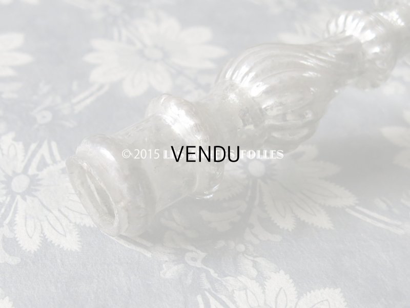 画像4: アンティーク マーキュリーグラスのキャンドルスタンド