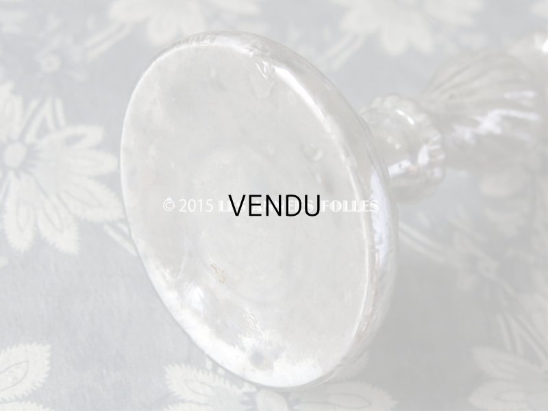 画像6: アンティーク マーキュリーグラスのキャンドルスタンド